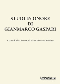 Cover of Studi in onore di Gianmarco Gaspari